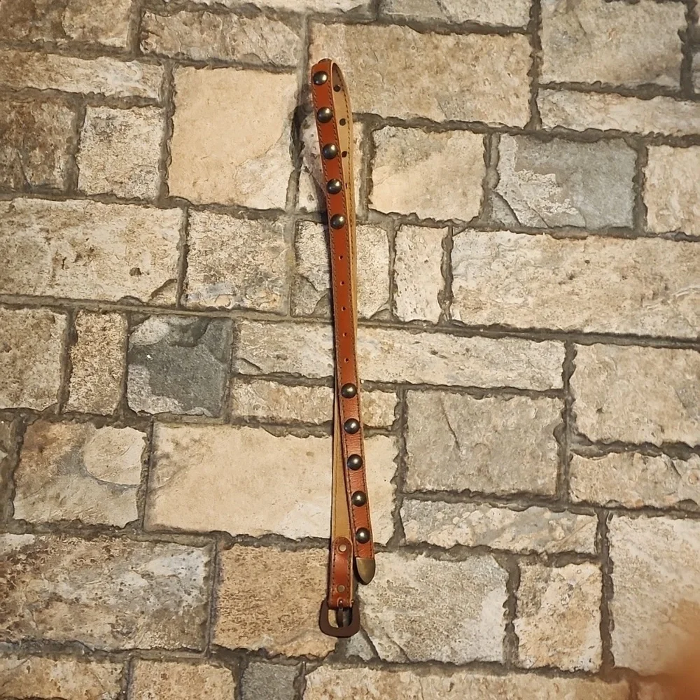 Vintage Western Leather Belt